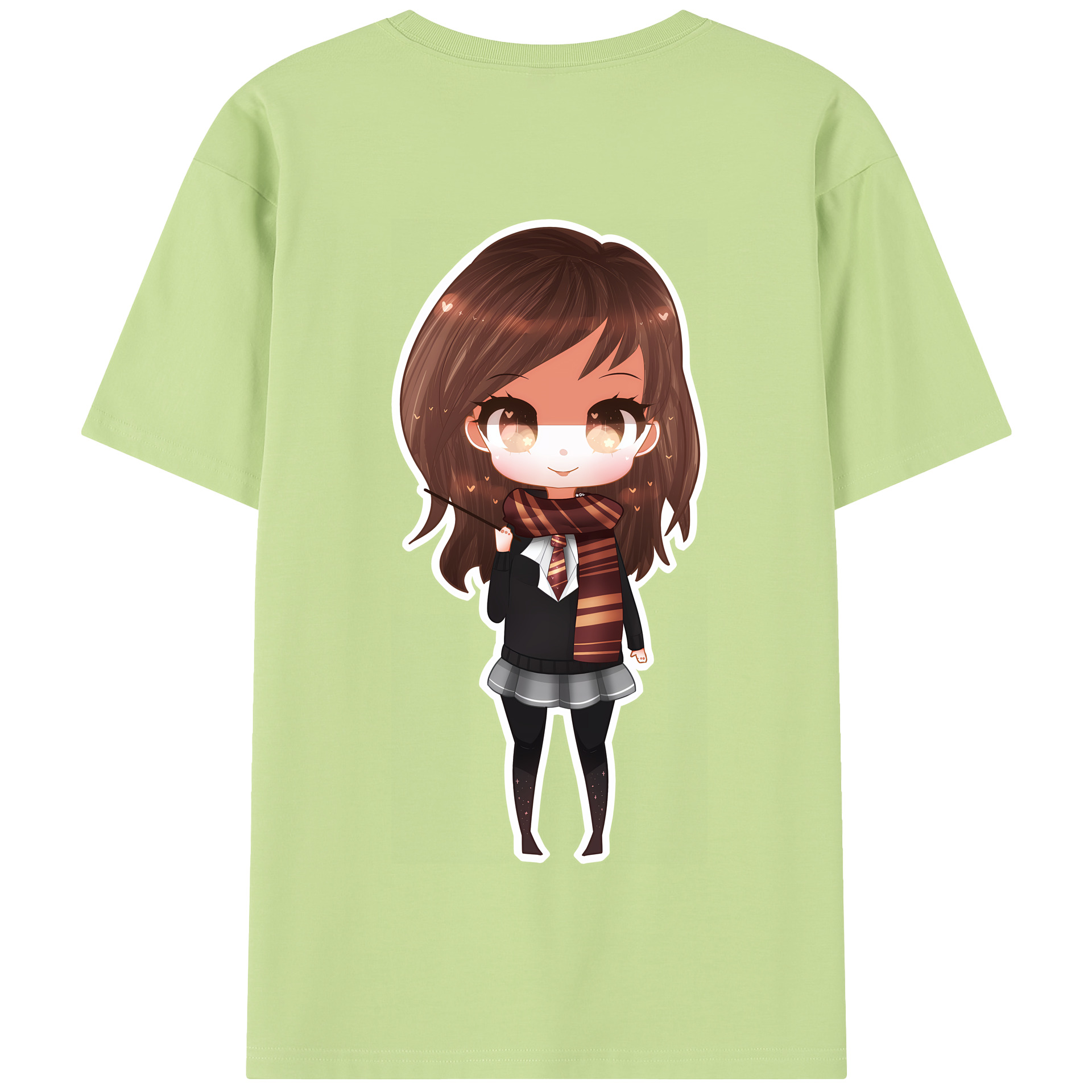 （画像用） Harry Potter ハリー・ポッターシリーズ 綿100％半袖Tシャツ（背面プリント）